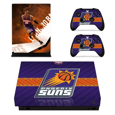 Phoenix Suns decal skin for Xbox one X Console and 2 Contr.. Phoenix Suns decal skin for Xbox one X Console and 2 Contr..