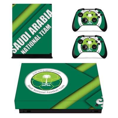 Saudi National Football Team decal skin for Xbox one X Con..
