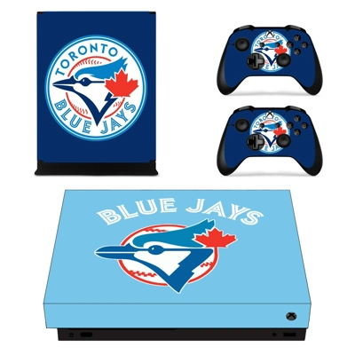 Toronto Blue Jays decal skin for Xbox one X Console and 2 ..