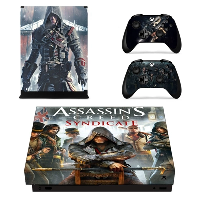Assassin's Creed Syndicate decal skin for Xbox one X Conso.. Assassin's Creed Syndicate decal skin for Xbox one X Conso..