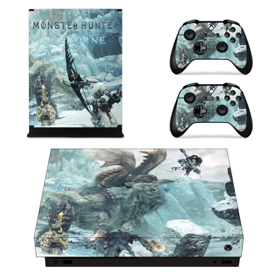 Monster Hunter World decal skin for Xbox one X Console and..