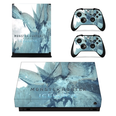 Monster Hunter World iceborne decal skin for Xbox one X Co..
