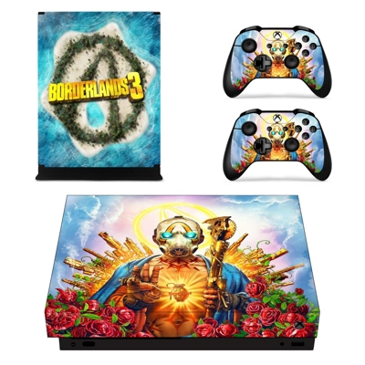 Borderlands 3 decal skin for Xbox one X Console and 2 Cont.. Borderlands 3 decal skin for Xbox one X Console and 2 Cont..