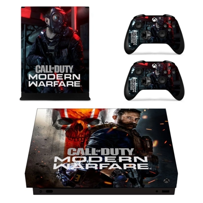 Call of Duty modern warfare decal skin for Xbox one X Cons.. Call of Duty modern warfare decal skin for Xbox one X Cons..