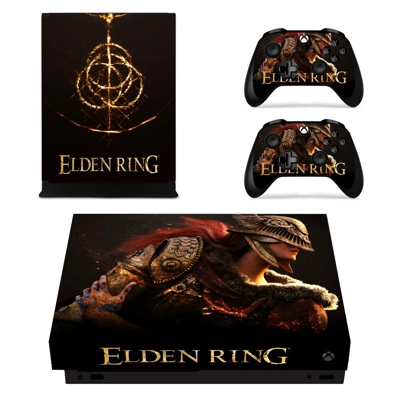 Elden Ring decal skin for Xbox one X Console and 2 Control.. Elden Ring decal skin for Xbox one X Console and 2 Control..