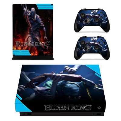 Elden Ring decal skin for Xbox one X Console and 2 Control.. Elden Ring decal skin for Xbox one X Console and 2 Control..