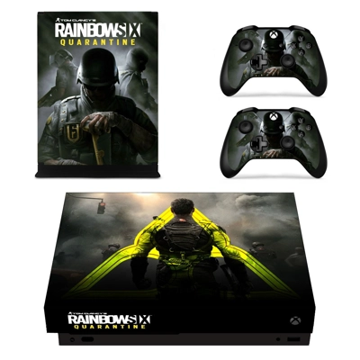 Rainbow Six Quarantine decal skin for Xbox one X Console a.. Rainbow Six Quarantine decal skin for Xbox one X Console a..