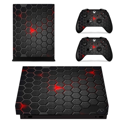 Abstraction decal skin for Xbox one X Console and 2 Contro.. Abstraction decal skin for Xbox one X Console and 2 Contro..