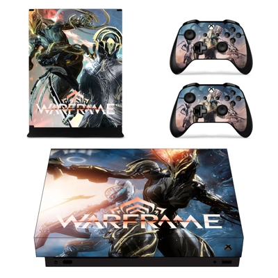 WarFrame decal skin for Xbox one X Console and 2 Controllers WarFrame decal skin for Xbox one X Console and 2 Controllers
