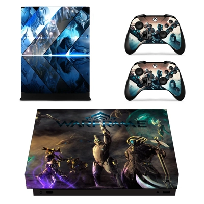 WarFrame decal skin for Xbox one X Console and 2 Controllers WarFrame decal skin for Xbox one X Console and 2 Controllers