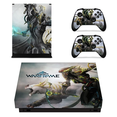 WarFrame decal skin for Xbox one X Console and 2 Controllers WarFrame decal skin for Xbox one X Console and 2 Controllers