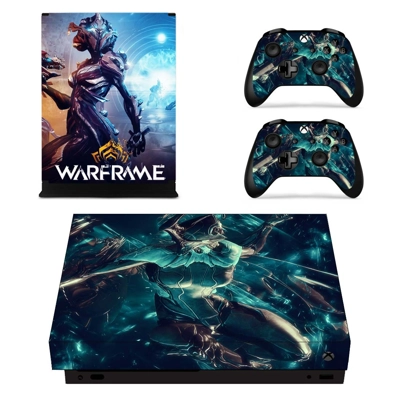 WarFrame decal skin for Xbox one X Console and 2 Controllers WarFrame decal skin for Xbox one X Console and 2 Controllers