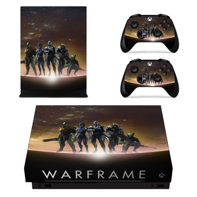 WarFrame decal skin for Xbox one X Console and 2 Controllers WarFrame decal skin for Xbox one X Console and 2 Controllers