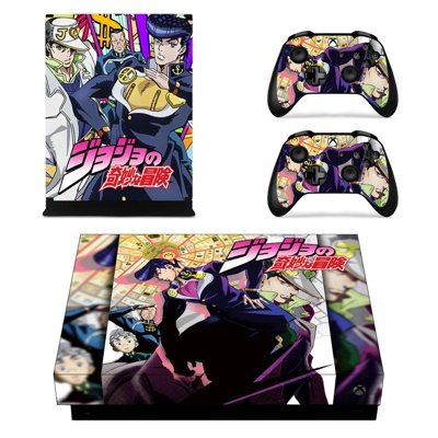 9th jojo decal skin for Xbox one X Console and 2 Controllers 9th jojo decal skin for Xbox one X Console and 2 Controllers