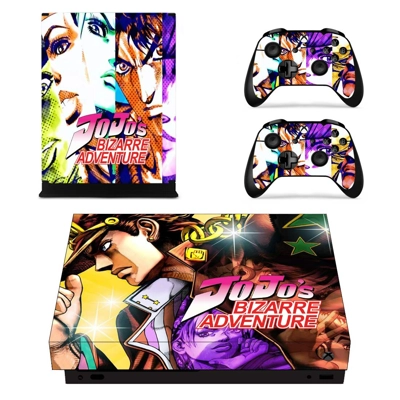JoJo's Bizarre Adventure decal skin for Xbox one X Console.. JoJo's Bizarre Adventure decal skin for Xbox one X Console..