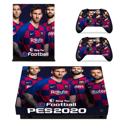 Pro Evolution Soccer 2020 decal skin for Xbox one X Consol.. Pro Evolution Soccer 2020 decal skin for Xbox one X Consol..
