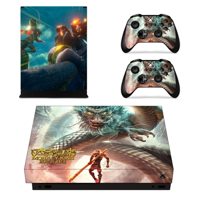 Monkey King Hero is Back decal skin for Xbox one X Console.. Monkey King Hero is Back decal skin for Xbox one X Console..