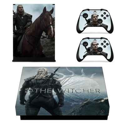 The Wicther decal skin for Xbox one X Console and 2 Contro.. The Wicther decal skin for Xbox one X Console and 2 Contro..