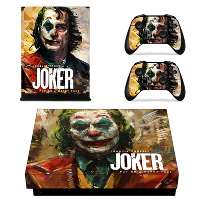 Joker Joaquin Phoenix decal skin for Xbox one X Console an.. Joker Joaquin Phoenix decal skin for Xbox one X Console an..
