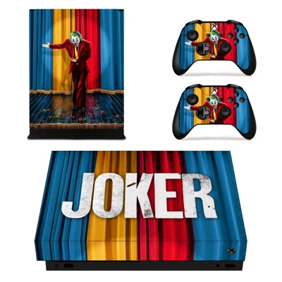 Joker Joaquin Phoenix decal skin for Xbox one X Console an.. Joker Joaquin Phoenix decal skin for Xbox one X Console an..