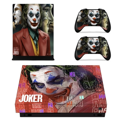Joker Joaquin Phoenix decal skin for Xbox one X Console an.. Joker Joaquin Phoenix decal skin for Xbox one X Console an..