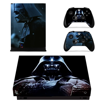 Darth Vader decal skin for Xbox one X Console and 2 Contro.. Darth Vader decal skin for Xbox one X Console and 2 Contro..