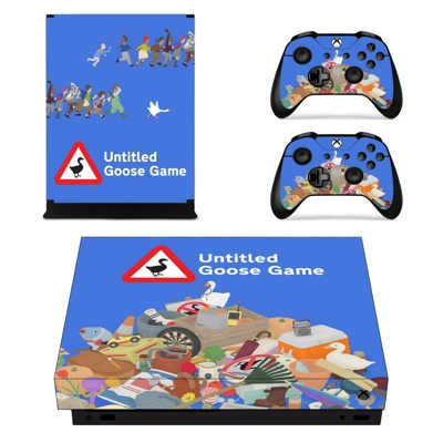 Untitled Goose Game decal skin for Xbox one X Console and .. Untitled Goose Game decal skin for Xbox one X Console and ..