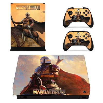 The Mandalorian decal skin for Xbox one X Console and 2 Co.. The Mandalorian decal skin for Xbox one X Console and 2 Co..