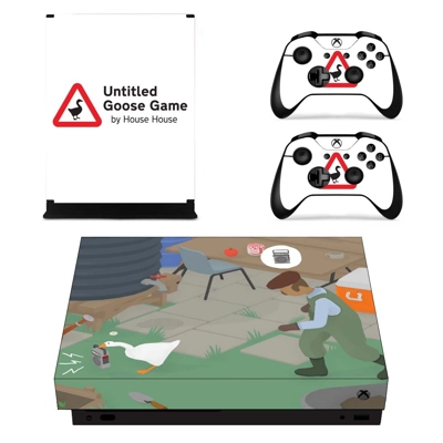 Untitled Goose Game decal skin for Xbox one X Console and .. Untitled Goose Game decal skin for Xbox one X Console and ..