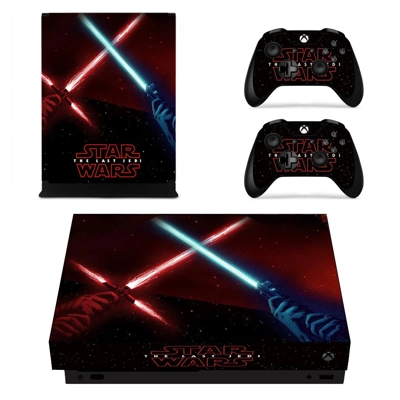 The Last Jedi decal skin for Xbox one X Console and 2 Cont.. The Last Jedi decal skin for Xbox one X Console and 2 Cont..