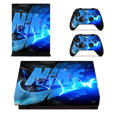 Nike decal skin for Xbox one X Console and 2 Controllers Nike decal skin for Xbox one X Console and 2 Controllers