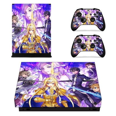 Alicization Lycoris decal skin for Xbox one X Console and .. Alicization Lycoris decal skin for Xbox one X Console and ..