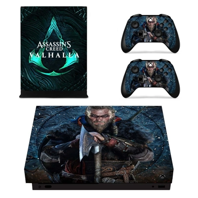 Assassin's Creed Valhalla decal skin for Xbox one X Consol.. Assassin's Creed Valhalla decal skin for Xbox one X Consol..
