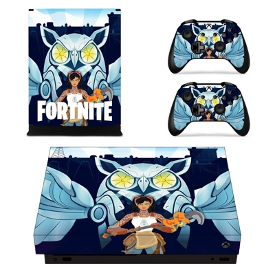 Fortnite decal skin for Xbox one X Console and 2 Controllers Fortnite decal skin for Xbox one X Console and 2 Controllers