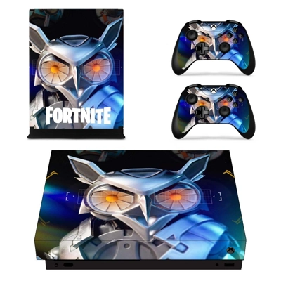 Fortnite decal skin for Xbox one X Console and 2 Controllers Fortnite decal skin for Xbox one X Console and 2 Controllers