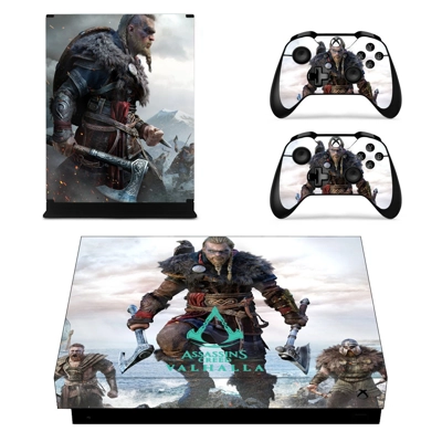 Assassin's Creed Valhalla decal skin for Xbox one X Consol.. Assassin's Creed Valhalla decal skin for Xbox one X Consol..