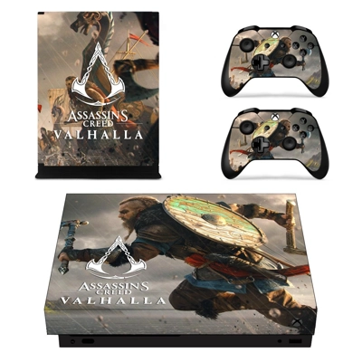 Assassin's Creed Valhalla decal skin for Xbox one X Consol.. Assassin's Creed Valhalla decal skin for Xbox one X Consol..