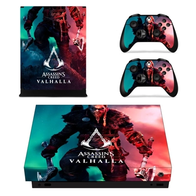 Assassin's Creed Valhalla decal skin for Xbox one X Consol.. Assassin's Creed Valhalla decal skin for Xbox one X Consol..
