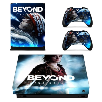 Beyond two souls decal skin for Xbox one X Console and 2 C.. Beyond two souls decal skin for Xbox one X Console and 2 C..