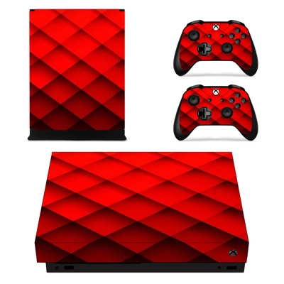 Geometric shapes decal skin for Xbox one X Console and 2 C.. Geometric shapes decal skin for Xbox one X Console and 2 C..