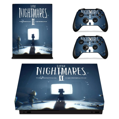 Little nightmares decal skin for Xbox one X Console and 2 .. Little nightmares decal skin for Xbox one X Console and 2 ..