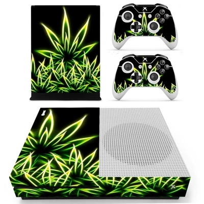 Fire weed decal skin for Xbox one S Console and 2 Controll.. Fire weed decal skin for Xbox one S Console and 2 Controll..