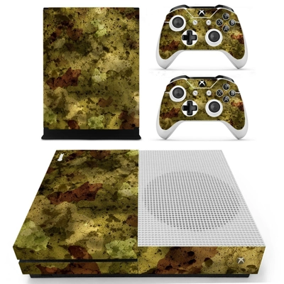 Soil camouflage decal skin for Xbox one S Console and 2 Co.. Soil camouflage decal skin for Xbox one S Console and 2 Co..