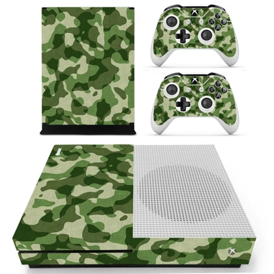 Army camouflage decal skin for Xbox one S Console and 2 Co.. Army camouflage decal skin for Xbox one S Console and 2 Co..