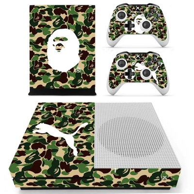 Clipart camouflage decal skin for Xbox one S Console and 2.. Clipart camouflage decal skin for Xbox one S Console and 2..