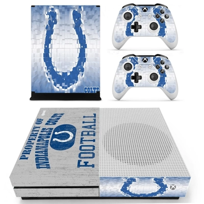 Indianapolis Colts decal skin for Xbox one S Console and 2.. Indianapolis Colts decal skin for Xbox one S Console and 2..