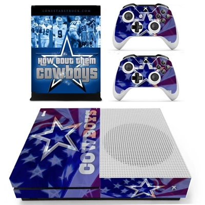 Dallas Cowboys decal skin for Xbox one S Console and 2 Con.. Dallas Cowboys decal skin for Xbox one S Console and 2 Con..