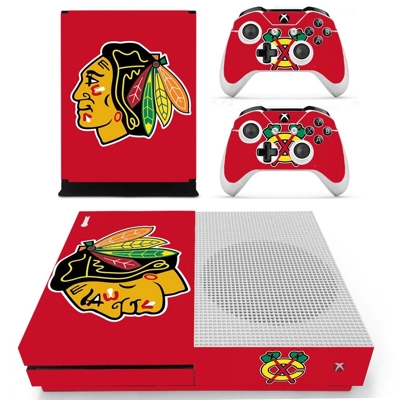 Chicago Blackhawks decal skin for Xbox one S Console and 2.. Chicago Blackhawks decal skin for Xbox one S Console and 2..
