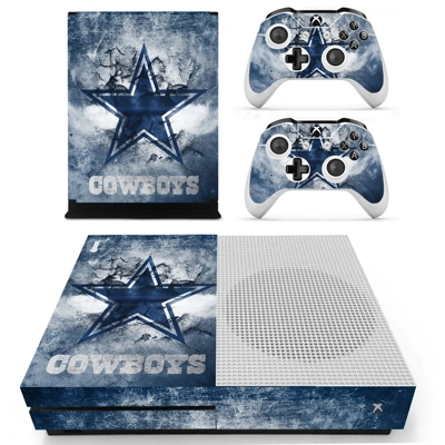 Dallas Cowboys decal skin for Xbox one S Console and 2 Con.. Dallas Cowboys decal skin for Xbox one S Console and 2 Con..