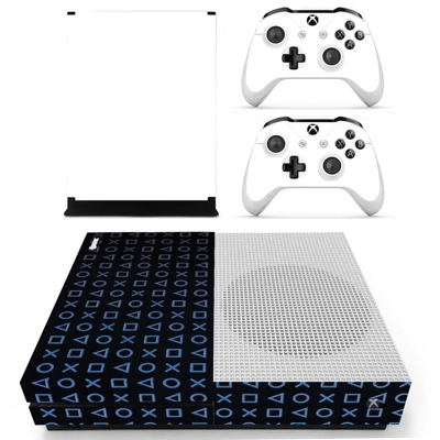 Classic white decal skin for Xbox one S Console and 2 Cont.. Classic white decal skin for Xbox one S Console and 2 Cont..